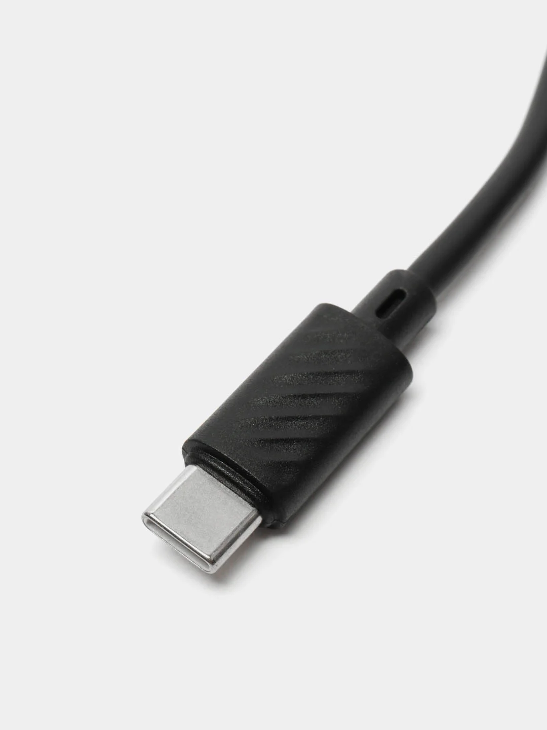 Черный кабель Hoco Micro-USB, Type-C, Lightning, 1 метр