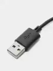 Черный кабель Hoco Micro-USB, Type-C, Lightning, 1 метр
