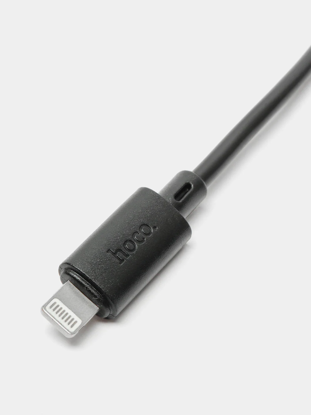 Черный кабель Hoco Micro-USB, Type-C, Lightning, 1 метр