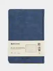Еженедельник BRAUBERG "Status", недатированный, А5, 64 листа