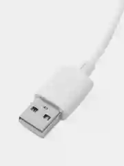 Белый кабель Hoco Micro-USB, Type-C, Lightning, 1 метр