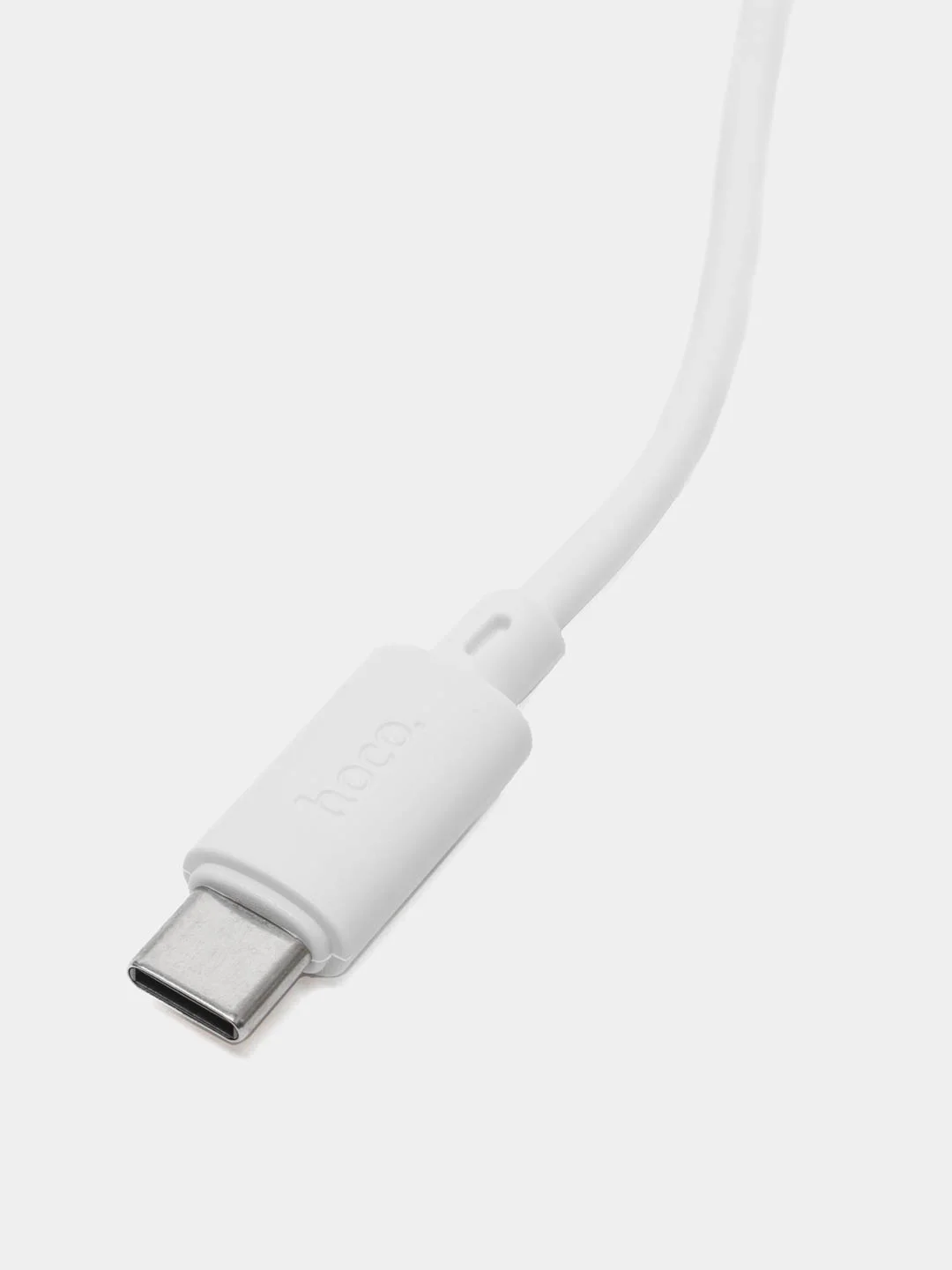 Белый кабель Hoco Micro-USB, Type-C, Lightning, 1 метр