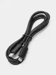 Черный кабель Hoco Micro-USB, Type-C, Lightning, 1 метр