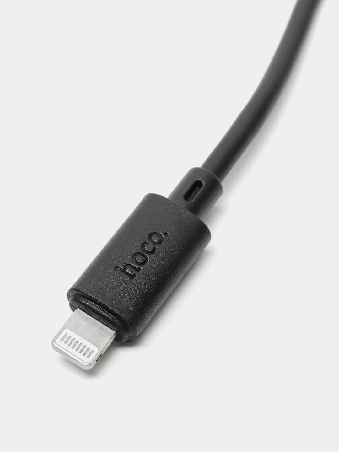 Черный кабель Hoco Micro-USB, Type-C, Lightning, 1 метр