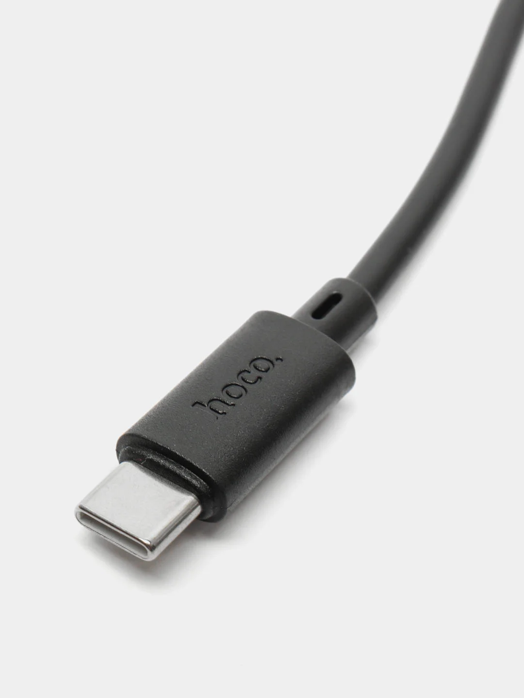 Черный кабель Hoco Micro-USB, Type-C, Lightning, 1 метр