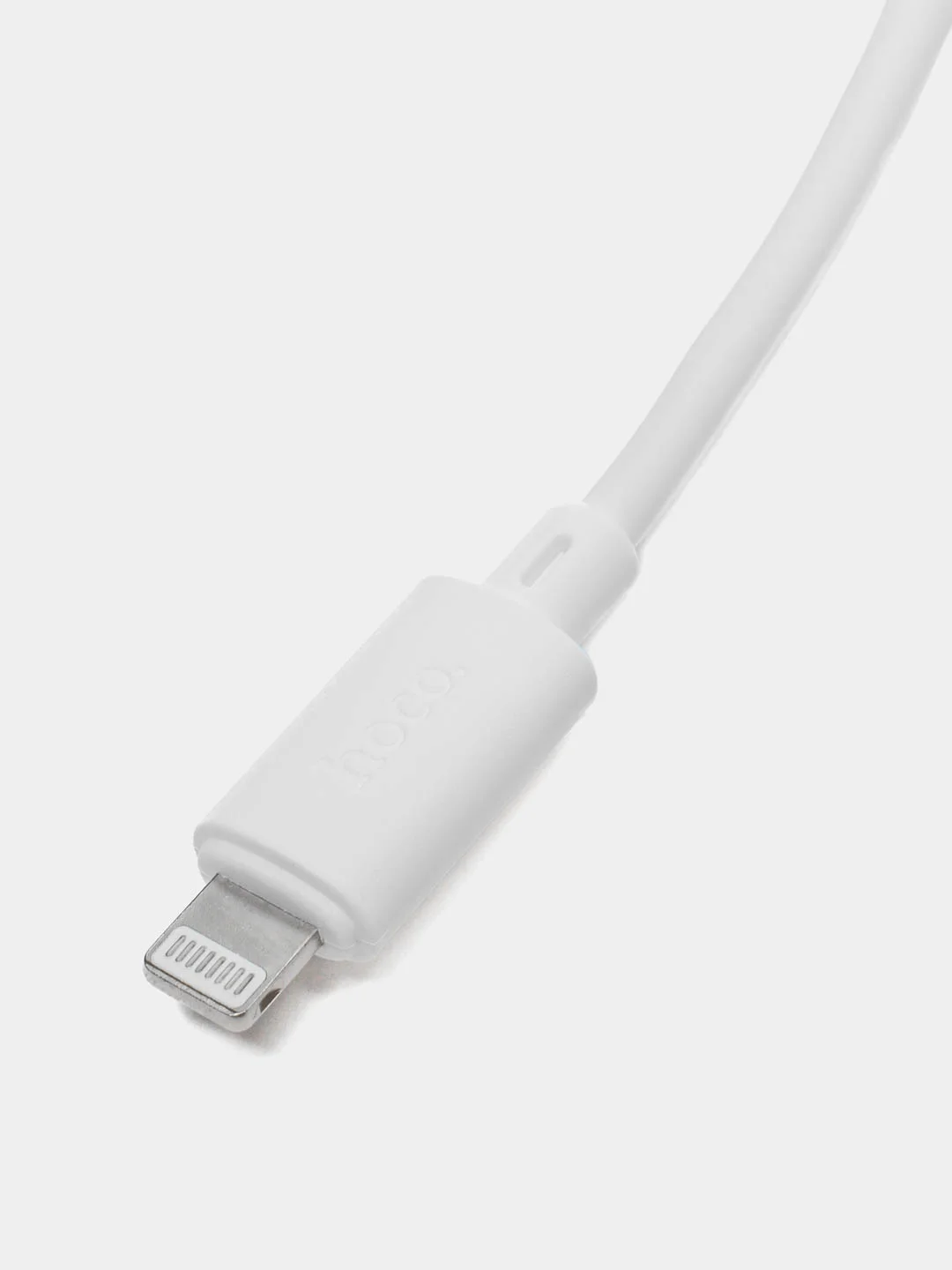 Белый кабель Hoco Micro-USB, Type-C, Lightning, 1 метр