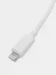 Белый кабель Hoco Micro-USB, Type-C, Lightning, 1 метр