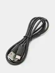 Черный кабель Hoco Micro-USB, Type-C, Lightning, 1 метр