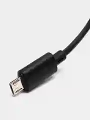 Черный кабель Hoco Micro-USB, Type-C, Lightning, 1 метр