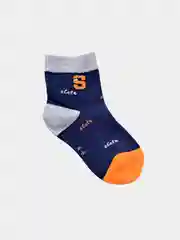 Синий детские носки