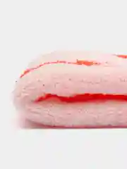 Пастельно-коралловый мочалка для тела, с разными надписями