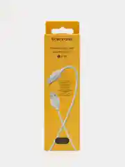 Белый кабель Type C  Borofone BX19 1 м.