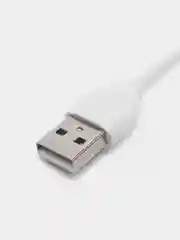 Белый кабель micro USB Borofone BX19, 1 м