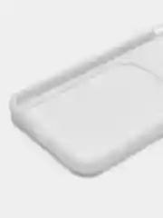 Белый чехол для iPhone 12, 13, Pro Max, 7, 8, SE 2020 с карманом для карт защита камеры динамика