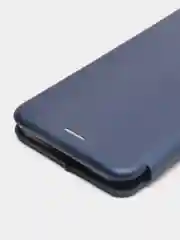 Синий чехол-книжка для Infinix Hot 11S