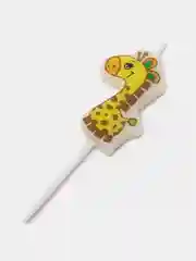 Желтый свечи для торта, набор 5 штук