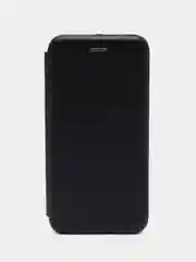 Черный чехол книжка для Xiaomi Redmi Note 8, Редми Нот 8
