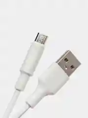 Белый кабель для зарядки Borofon BX1 Micro 2A, Type-C 3A