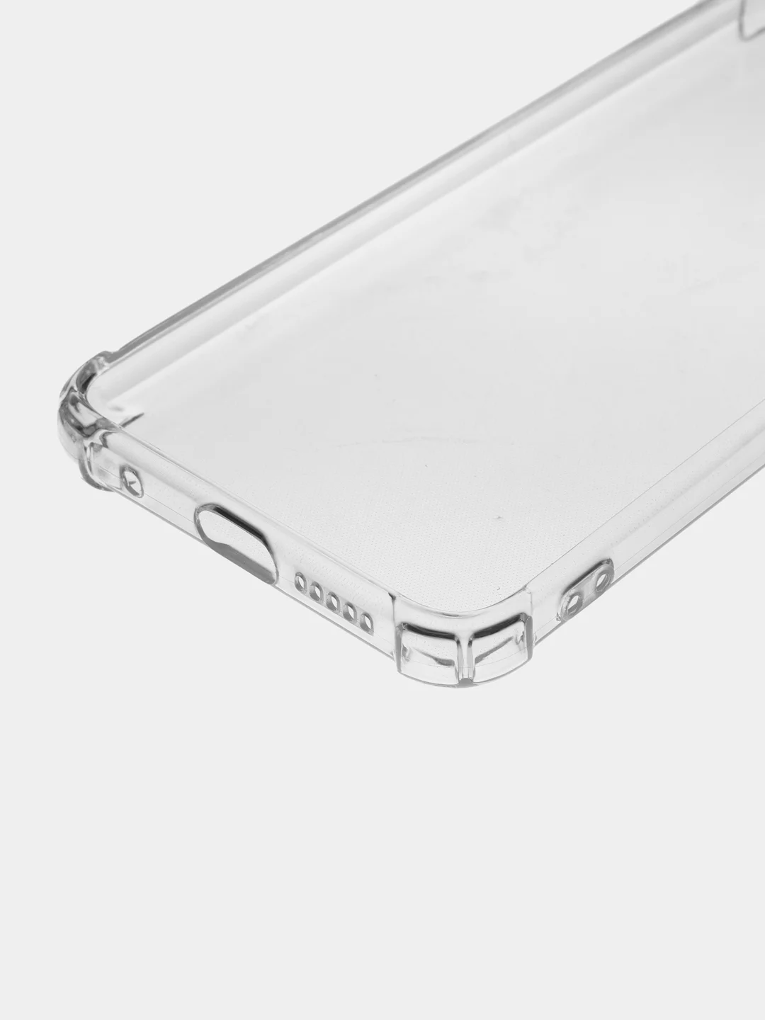 Серебряный силиконовый чехол Xiaomi Redmi Note 11 4G, Note 11S 4G, Note 11S NFC 4G (Сяоми Нот 11 НФС Нот 11С), прозрачный
