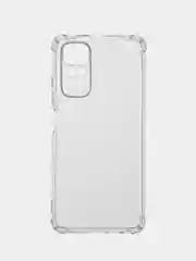 Серебряный силиконовый чехол Xiaomi Redmi Note 11 4G, Note 11S 4G, Note 11S NFC 4G (Сяоми Нот 11 НФС Нот 11С), прозрачный