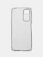 Серебряный силиконовый чехол Xiaomi Redmi Note 11 4G, Note 11S 4G, Note 11S NFC 4G (Сяоми Нот 11 НФС Нот 11С), прозрачный