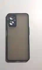 Темно-синий чехол OPPO A96 / Realme 9i  с защитой камеры и матовой спинкой