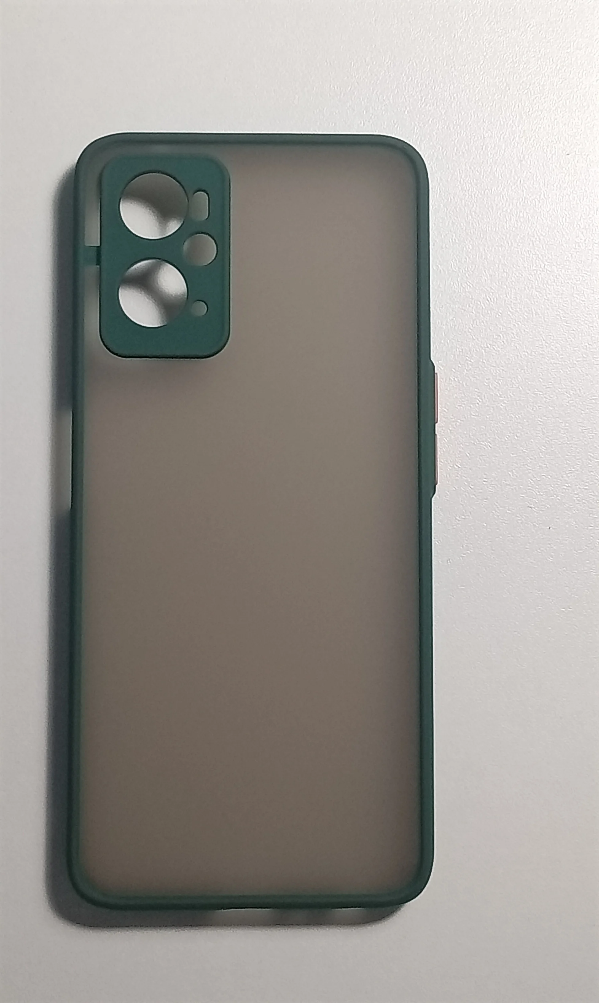 Черный чехол OPPO A96 / Realme 9i  с защитой камеры и матовой спинкой