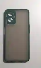 Черный чехол OPPO A96 / Realme 9i  с защитой камеры и матовой спинкой