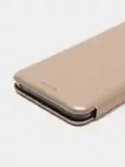 Золотой чехол-книжка Samsung Galaxy S9+/S9 Plus (Самсунг Галакси С9+ / С9 Плюс)