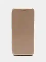 Золотой чехол-книжка Samsung Galaxy S9+/S9 Plus (Самсунг Галакси С9+ / С9 Плюс)