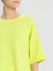 Салатовый костюм спортивный QP Store: футболка и шорты
