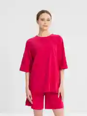 Фуксия костюм спортивный QP Store: футболка и шорты
