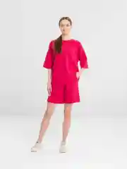 Фуксия костюм спортивный QP Store: футболка и шорты