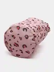 Розовый корзина для белья складная