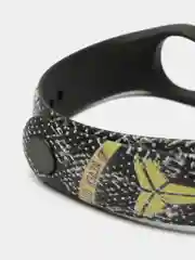 Бронзовый силиконовый ремешок с принтом для Xiaomi Mi Band 7 / 3 / 4 / 5 / 6