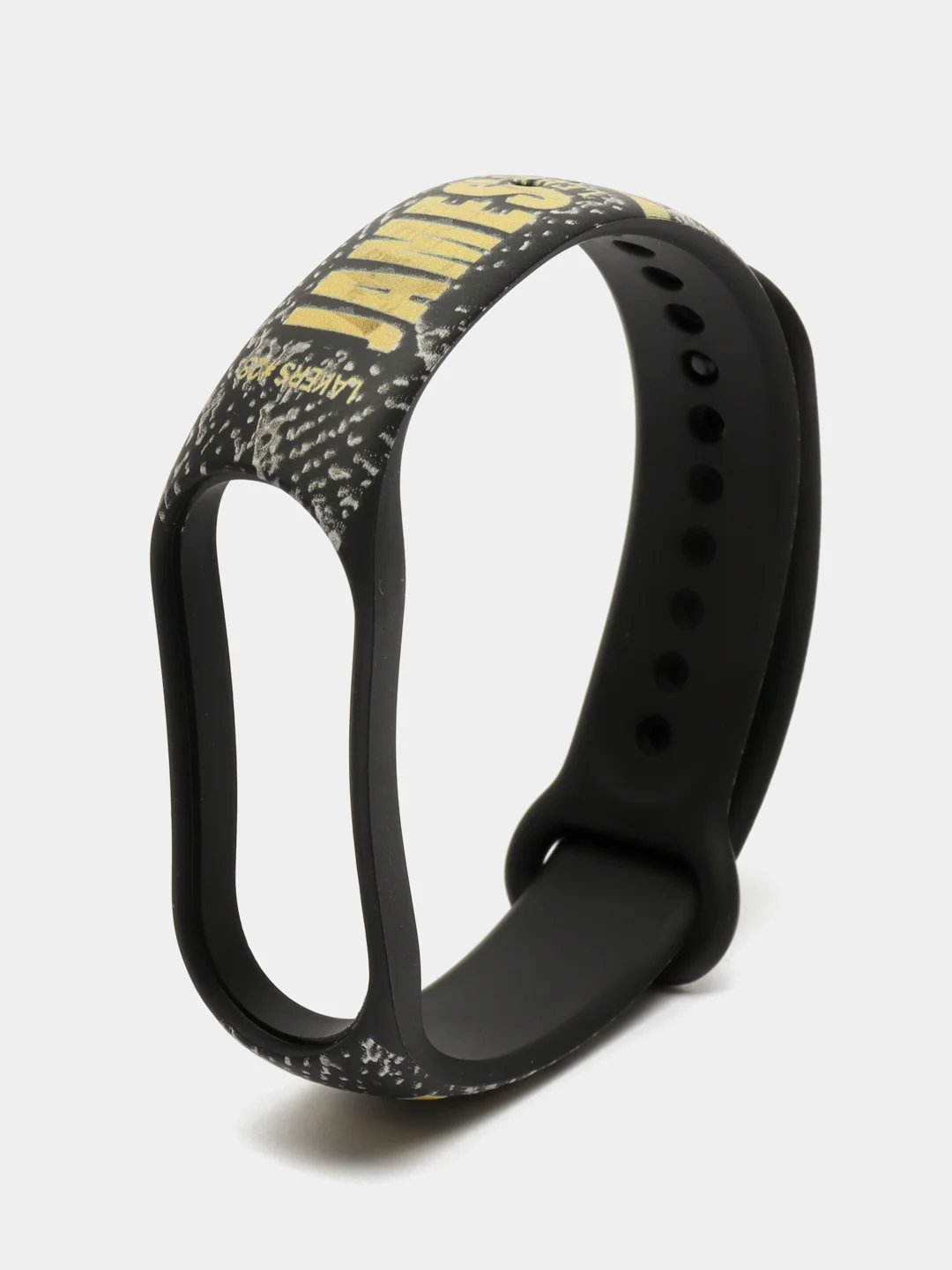 Карамельный силиконовый ремешок с принтом для Xiaomi Mi Band 7 / 3 / 4 / 5 / 6