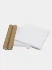 Белый когтеточка для кошек с игрушкой, джут