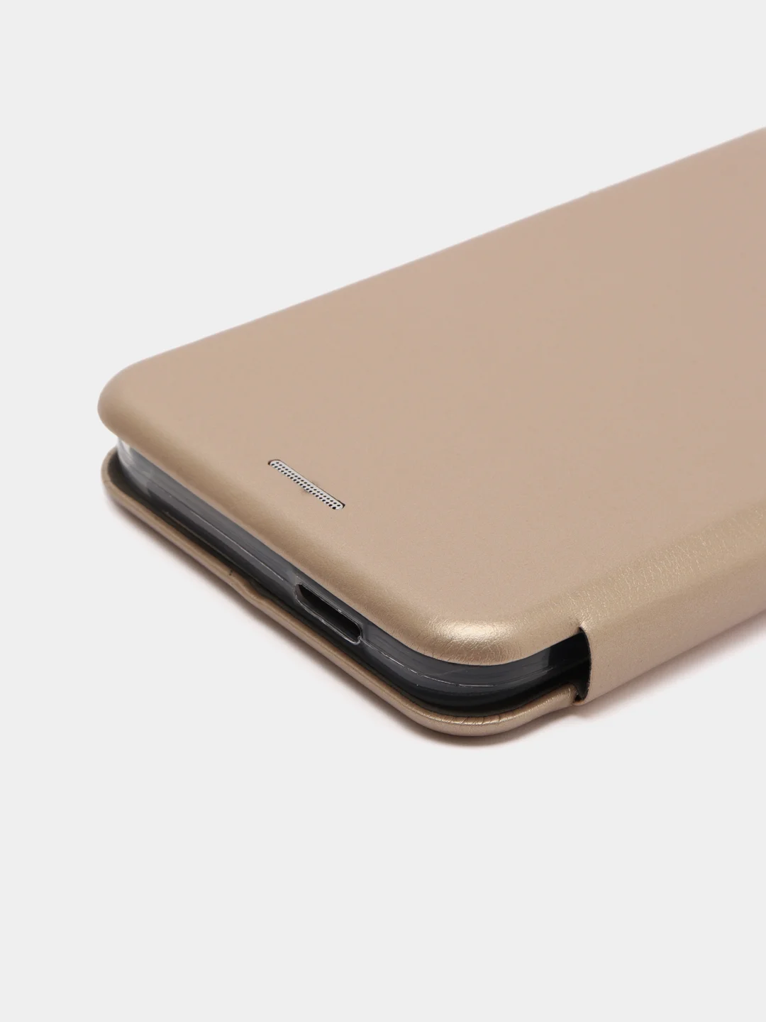 Золотой чехол-книжка Xiaomi Redmi A1 plus / A1+ / A2 Plus / A2+ (Сяоми Редми А1 Плюс/ А2 Плюс)
