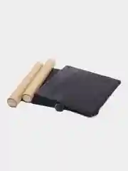 Синий меланж когтеточка для кошек с игрушкой, джут