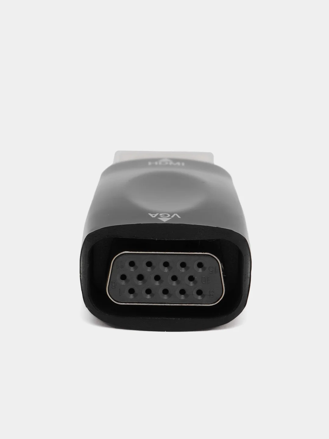 Хром переходник-адаптер из HDMI в VGA, с аудиовыходом и без
