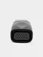 Хром переходник-адаптер из HDMI в VGA, с аудиовыходом и без