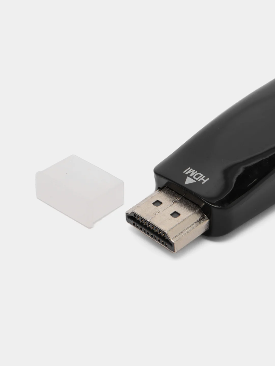 Хром переходник-адаптер из HDMI в VGA, с аудиовыходом и без