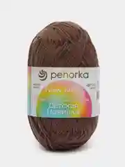 Шоколадный пряжа Пехорка "Детская новинкa", акрил, 50 г, 200 м