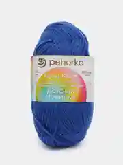 Синий пряжа Пехорка "Детская новинкa", акрил, 50 г, 200 м