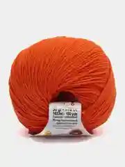 Оранжевый пряжа Alize Cotton Gold Hobby New
