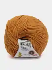 Горчичный пряжа Alize Cotton Gold Hobby New