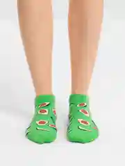 Лесной зеленый носки женские