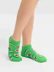 Лесной зеленый носки женские