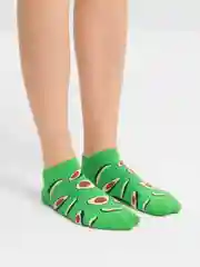Лесной зеленый носки женские
