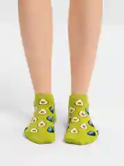 Зелёный хаки носки женские
